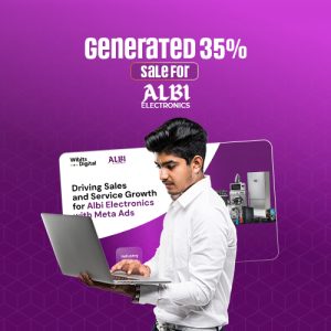 Generated 35% Sale for Albi Electronics