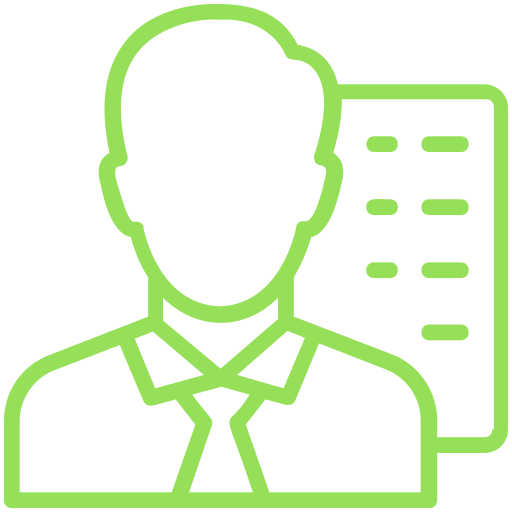 A green hexagonal icon with AI and a circuit board design is shown on a black background